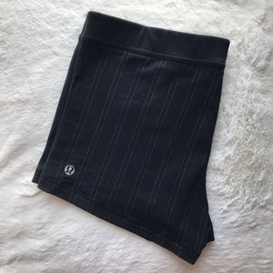 Lululemon Pinstriped Shorts 2.5